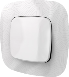 Рамка Legrand Valena Allure Тиснение белый 1 пост 754371