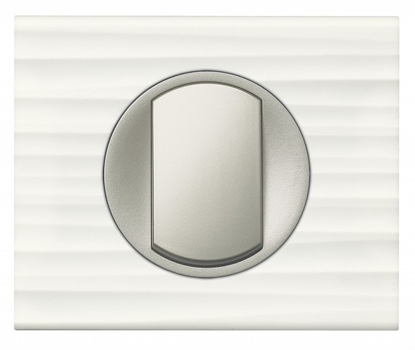 Рамка Legrand Celiane Пластик Corian Белый Рельеф 1 пост 069011