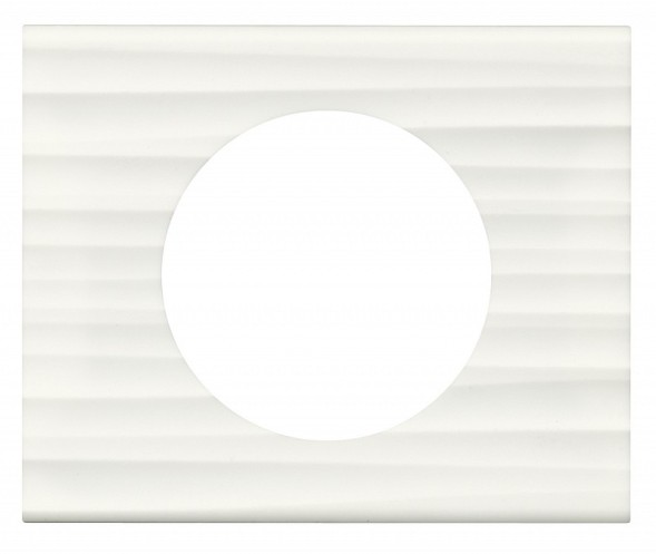Рамка Legrand Celiane Пластик Corian Белый Рельеф 1 пост 069011