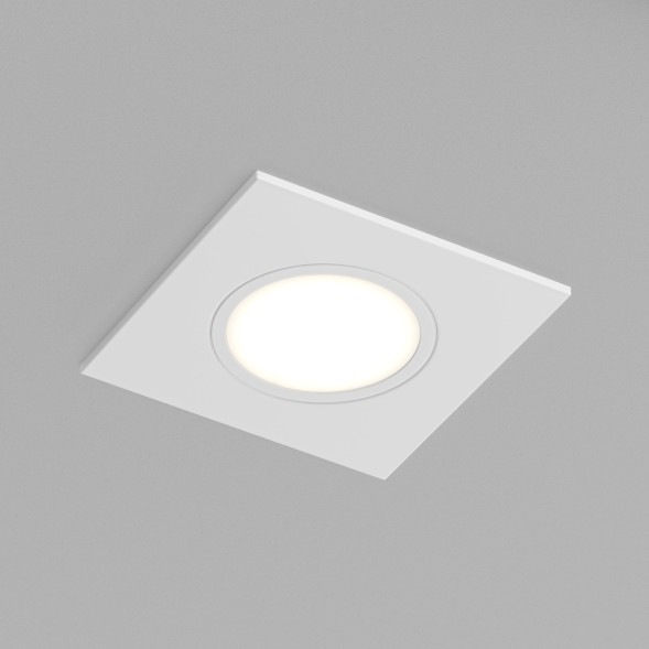 Точечный встраиваемый влагозащищенный светильник Denkirs DK3102-WH