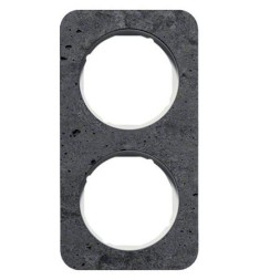 Рамка Berker R.1 Бетон белый 2 поста 10122379