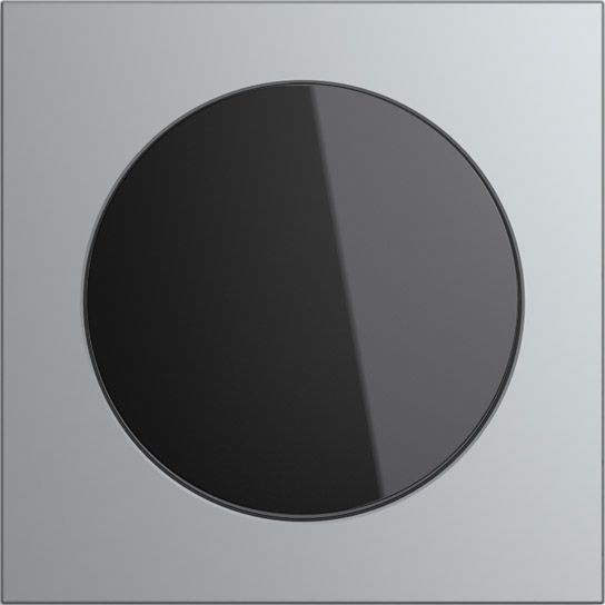 Рамка Berker R.3 Черный алюминий 1 пост 10112284