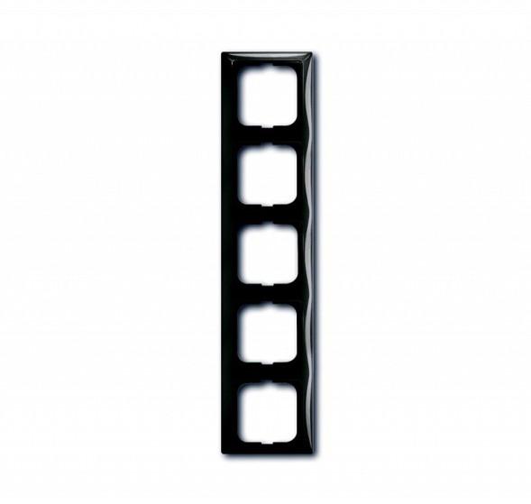 Рамка ABB Basic 55 Chateau-black 5 постов 2CKA001725A1510 2515-95-507