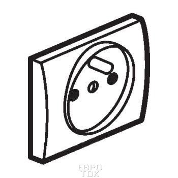 Лицевая панель Legrand Galea Life темная бронза для розетки 2к+З французский стандарт 771227