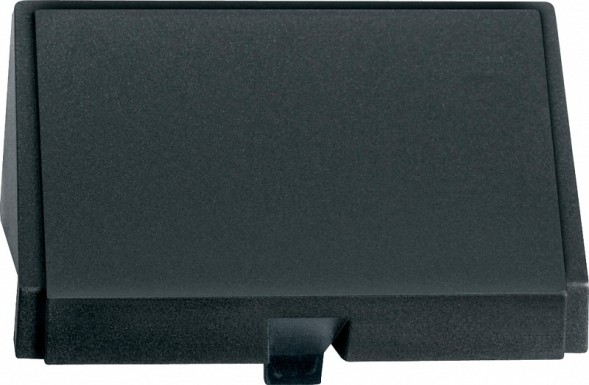 Вставка Merten M-серия черный сплошная MTN464380
