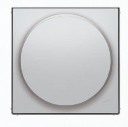 Накладка ABB Sky серебряный с поворотной ручкой для механизма поворотного светорегулятора 2CLA856020A1301 8560.2 PL