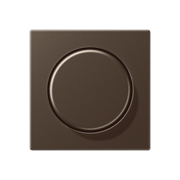 Накладка светорегулятора поворотного Jung A серия Мокка A1540MO