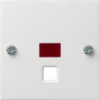 Накладка Gira белый глянец для шнурового выключателя 063803