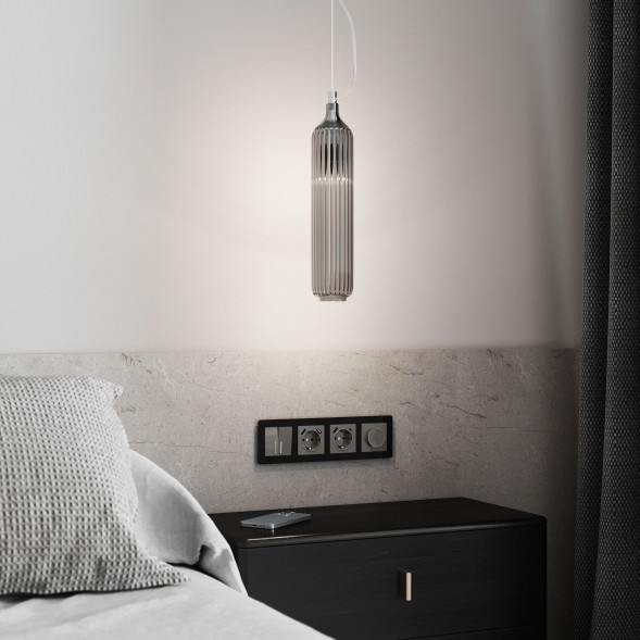 Накладка для розетки USB (графит акрил) Werkel W1179544