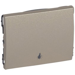 Клавиша Legrand Galea Life титан с пиктограммой &quot;Лампа&quot; 771444