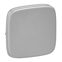 Лицевая панель Legrand Valena ALLURE Алюминий для выключателей одноклавишных 755007