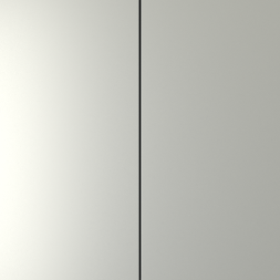 Проходной переключатель встраиваемый VOLTUM S70 двухклавишный 10А, (сталь)