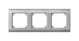 Рамка Merten M-ARC алюминий 3 поста MTN485360