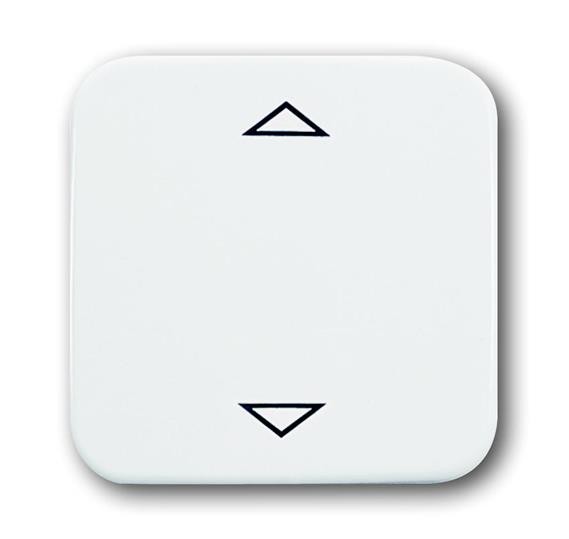 Клавиша ABB Reflex SI альпийский белый для механизма электронного выключателя Busch-Jalousiecontrol 6411 U-101 6411 U/S-101 6418 U реле 6402 U 2CKA006430A0399 6430-214-102-500