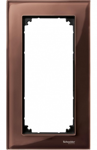 Рамка Merten M-Elegance Махагон 2 поста MTN4025-3215