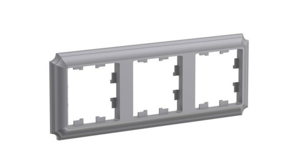 ATN100903 3-постовая РАМКА СТАЛЬ, AtlasDesign Antique Schneider Electric