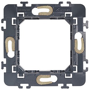 Суппорт Bticino LivingLight Air 2 модуля с винтами L4702