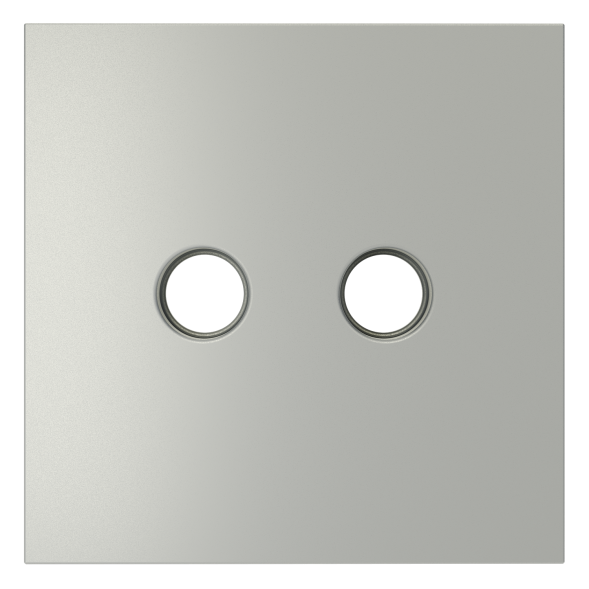 Накладка для розетки телевизионной оконечной TV+SAT, S70 (сталь)