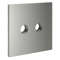 Накладка для розетки телевизионной оконечной TV+SAT, S70 (сталь)