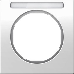 Рамка Berker R.3 Полярная белизна с блеском с полем для надписей 1 пост 10112279