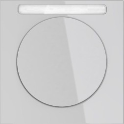 Рамка Berker R.3 Полярная белизна с блеском с полем для надписей 1 пост 10112279