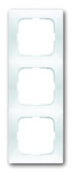Рамка ABB Spring Альпийский белый 3 поста 2CKA001725A1545 1723-214-500