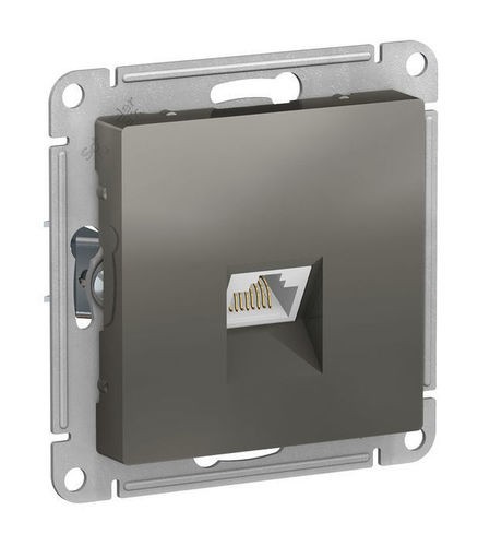 ATN000986 Розетка компьютерная RJ45 Cat.6 Schneider Electric ATLASDESIGN, скрытый монтаж, сталь Schneider Electric