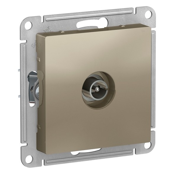 TV Антенна коннектор Schneider Electric Atlasdesign Шампань механизм ATN000593