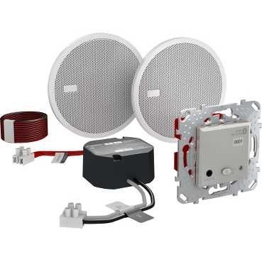 Аудиосистема Bluetooth Schneider Electric Unica Class Top алюминий MGU70.566.30