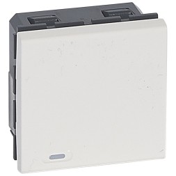 Кнопка Legrand Mosaic 1 Цепь 2мод. 078471