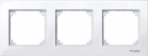 Рамка Merten M-Plan Активный белый 3 поста MTN515325