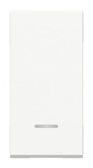 Переключатель Schneider Electric Unica Modular Белый 1-клавишный, с нейтралью, сх.6а, 1 Модуль NU310318S