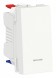 Переключатель Schneider Electric Unica Modular Белый 1-клавишный, с нейтралью, сх.6а, 1 Модуль NU310318S