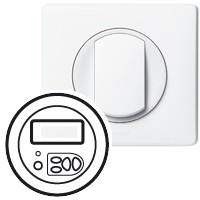 Лицевая панель Legrand Celiane белая модуля локального управления с дисплеем 068223