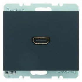 Розетка HDMI Berker K.1 антрацитовый 3315427006