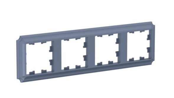 ATN100704 4-постовая РАМКА ГРИФЕЛЬ, AtlasDesign Antique Schneider Electric