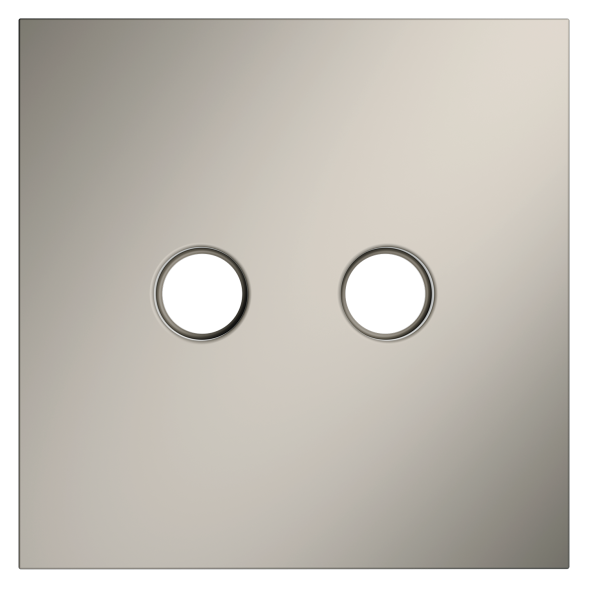 Накладка для розетки телевизионной оконечной TV+SAT, S70 (кашемир)