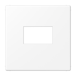 Крышка Jung LS серия белоснежный матовый (креплением шурупами) для USB зарядного устройства LS1969USBWWM