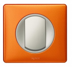 Рамка Legrand Celiane Металлик Оранжевый пунктум 1 пост 068761