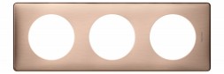 Рамка Legrand Celiane Металлик Медь 3 поста 068993