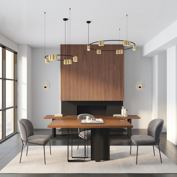 Бра ORBIT DK5060-BK+SG