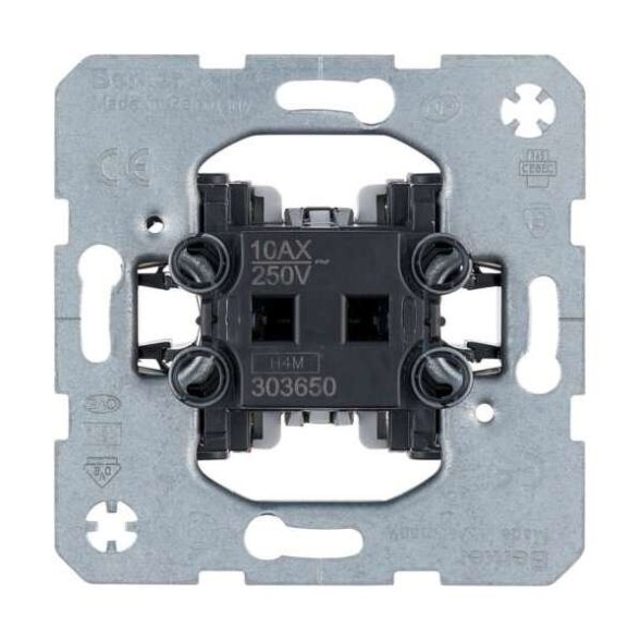 Мех-зм переключателя 1-кл. для полых стен 10А 250В~ Berker 303650