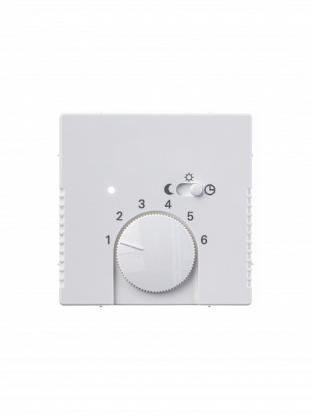 Плата центральная (накладка) ABB Future davos/альпийский белый для механизма терморегулятора (термостата) 1095 U 1096 U 2CKA001710A3569 1795-84