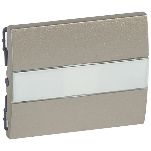 Клавиша Legrand Galea Life титан с держателем этикеток 771417