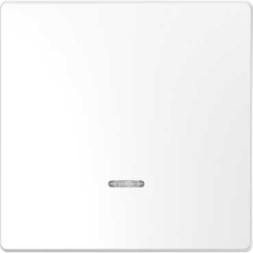Клавиша Merten D-Life белый лотос 1-ная с линзой для led модуля MTN3320-6035
