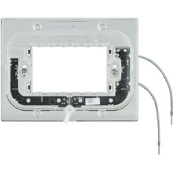 Суппорт с подсветкой Bticino Axolute (на винтах) для рамок прямоугольной формы, на 3 модуля HA4703X
