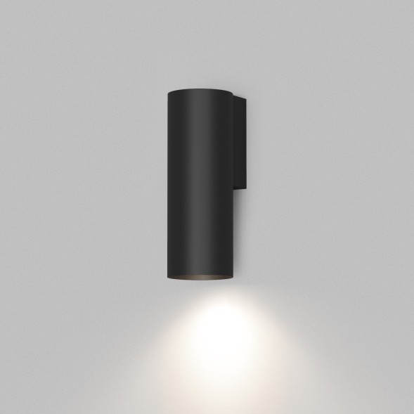 DK5021-BK Настенный светильник, IP20, до 15 Вт, LED, GU10, черный, алюминий