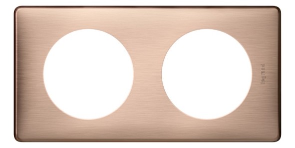 Рамка Legrand Celiane Металлик Медь 2 поста 068992