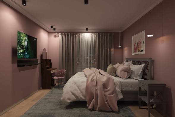 Точечный накладной светильник Denkirs DK3040-BK