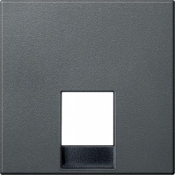 Центральная плата Merten M-серия антрацит для механизма телефонной розетки MTN463514